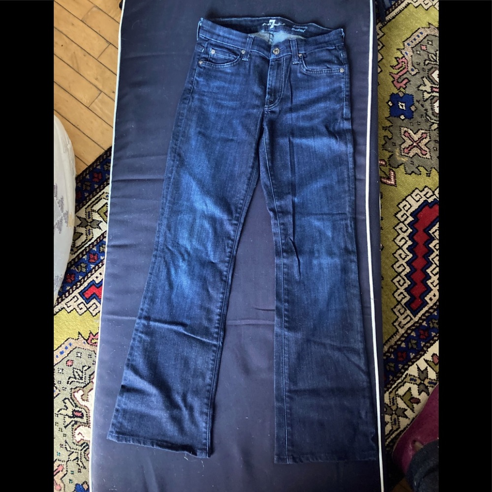 7 for All Mankind jeans.